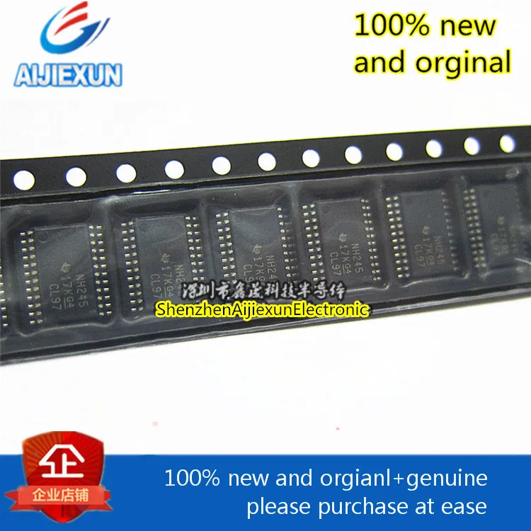 10 шт. 100% новый и оригинальный SN74LVC8T245PWR шелкография NH245 TSSOP-24 8-битный двойной опорный автобусный приемопередатчик с CONFIGU в наличии 
10 шт. 100% новый и оригинальный SN74LVC8T245PWR шелкография NH245 TSSOP-24 8-битный двойной опорный автобусный приемопередатчик с CONFIGU в наличии