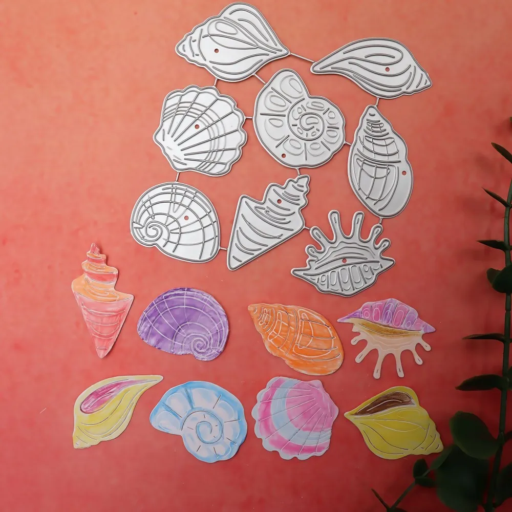 Shells and Fish Metal Cutting Dies Stencils for DIY Scrapbooking Stamping Die Cuts Paper Cards Template Home Crafts Mould
Shells and Fish Metal Cutting Dies Stencils for DIY Scrapbooking Stamping Die Cuts Paper Cards Template Home Crafts Mould
