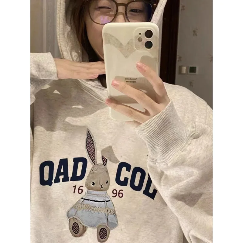 2025 American hooded sweatshirt for autumn and winter, oversized and lazy style, loose and slimming, thick jacket top
2025 American hooded sweatshirt for autumn and winter, oversized and lazy style, loose and slimming, thick jacket top