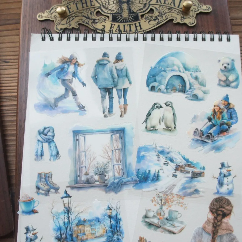 6 Sheets Forest Travel in Spring Summer Autumn Winter PVC Sticker Gift Tag Gift Decoration Scrapbooking Background DIY Sticker
6 Sheets Forest Travel in Spring Summer Autumn Winter PVC Sticker Gift Tag Gift Decoration Scrapbooking Background DIY Sticker