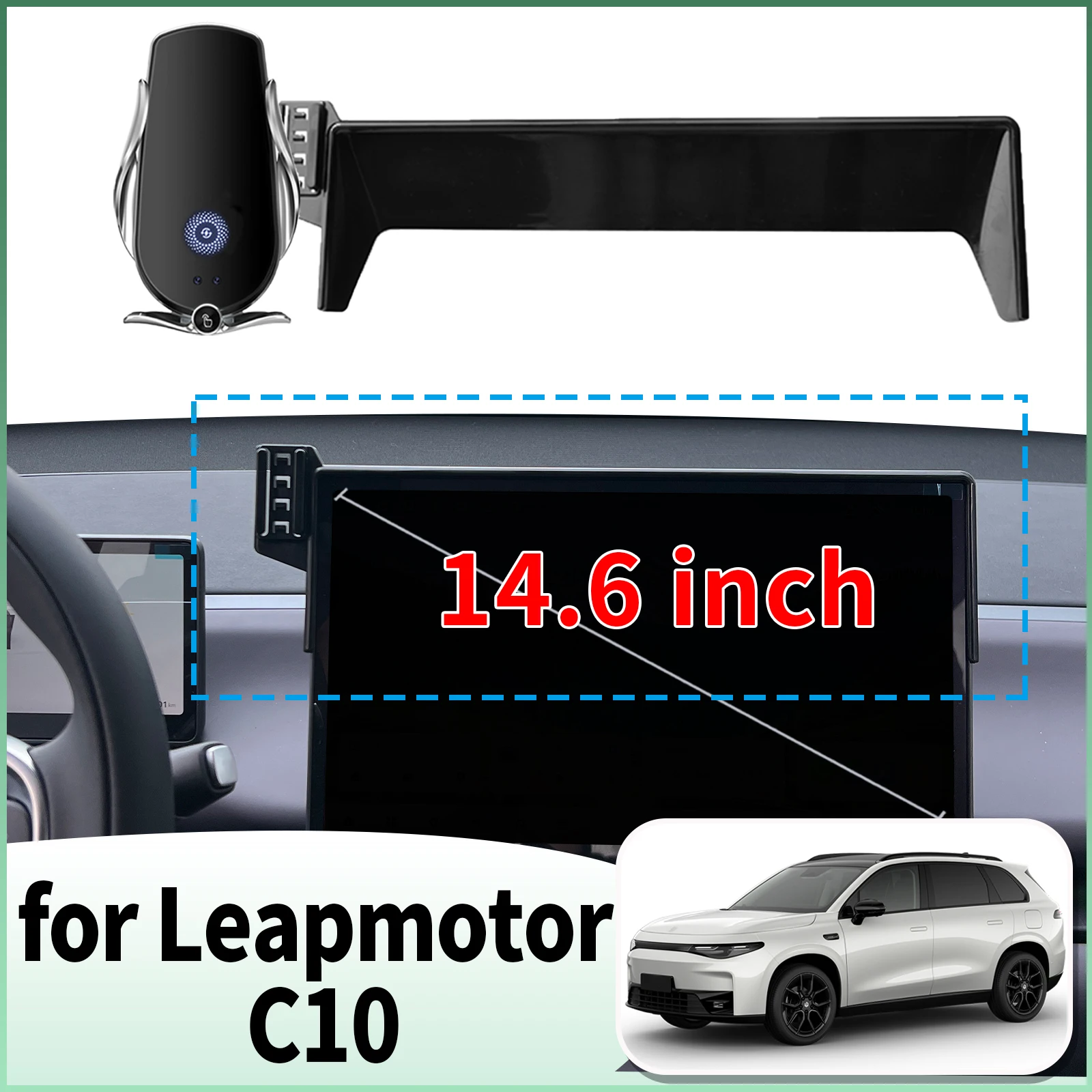 fit for Leapmotor C10 Specific Dashboard Navigation Phone Holder Mount Design Car accessoires
fit for Leapmotor C10 Specific Dashboard Navigation Phone Holder Mount Design Car accessoires