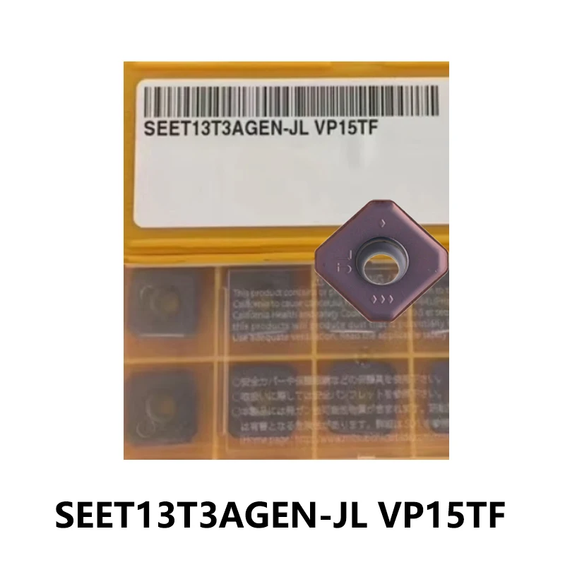 100% Original SEET13T3AGEN-JL VP15TF Carbide Inserts SEET13T3 AGEN SEET 13T3 10pcs/box CNC Cutter 
100% Original SEET13T3AGEN-JL VP15TF Carbide Inserts SEET13T3 AGEN SEET 13T3 10pcs/box CNC Cutter