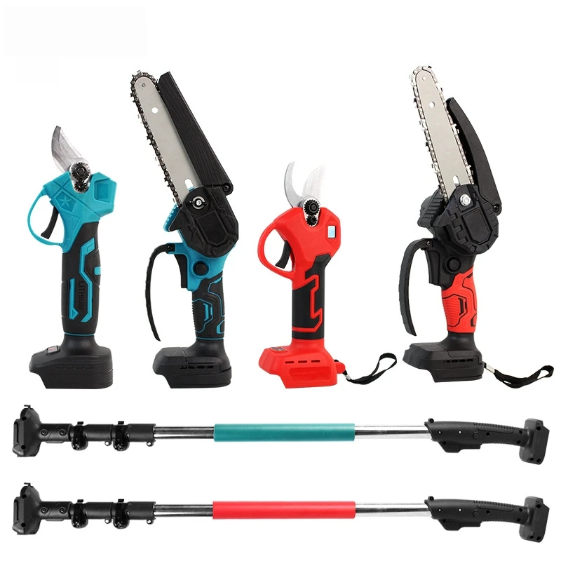Cordless Lithium Battery 3.2cm Pruning Shears 6 Inches Electric High Branch Saw 2.1m Telescopic High Branch Garden Pruning Set
Cordless Lithium Battery 3.2cm Pruning Shears 6 Inches Electric High Branch Saw 2.1m Telescopic High Branch Garden Pruning Set