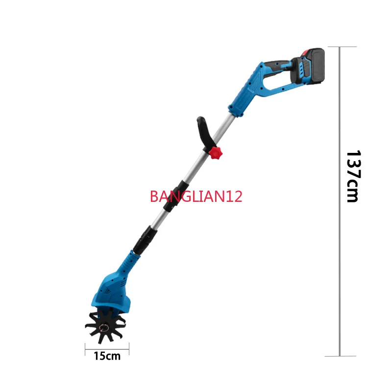 Hard soil handheld lithium battery, scarifier Agricultural turner Small household hoe
Hard soil handheld lithium battery, scarifier Agricultural turner Small household hoe