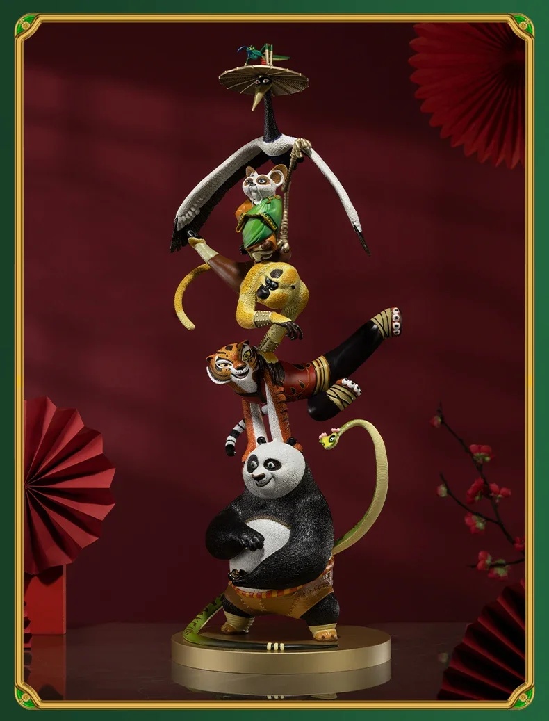 Copper Craft Chinese Cartoon Film Kung Fu Panda Animal Figurines Family Portrait Sculpture Ornament Desktop Decor Art Collection
Copper Craft Chinese Cartoon Film Kung Fu Panda Animal Figurines Family Portrait Sculpture Ornament Desktop Decor Art Collection