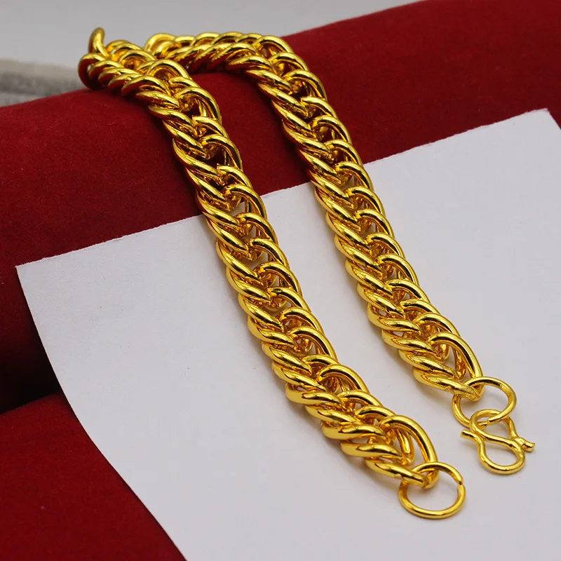 Men's Bold Boss Chain 60cm 24K Gold AU999 - 60cm bold length, stylish boss design, 24K AU999 masculinity
Men's Bold Boss Chain 60cm 24K Gold AU999 - 60cm bold length, stylish boss design, 24K AU999 masculinity