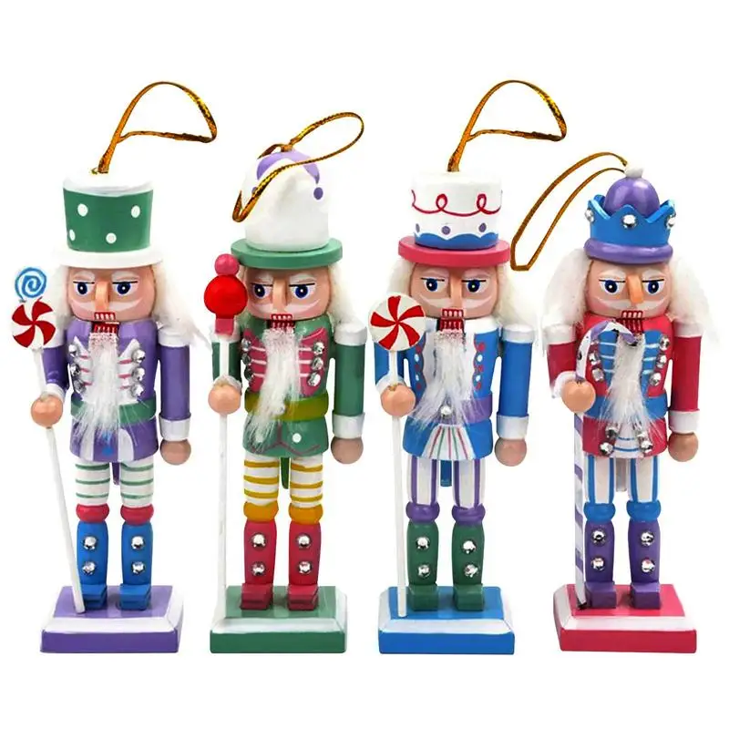 Wooden Nutcracker Soldier Figurines Ornaments 12.5cm Nutcracker Puppet Desktop Crafts Kids Gifts Christmas Home Decorations
Wooden Nutcracker Soldier Figurines Ornaments 12.5cm Nutcracker Puppet Desktop Crafts Kids Gifts Christmas Home Decorations