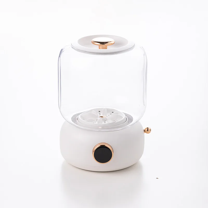 Portable Washing Machine 4000mAh Rechargeable Wireless Washer Deep Cleans Clothes Underwear Socks Delicate 2L Mini Washer
Portable Washing Machine 4000mAh Rechargeable Wireless Washer Deep Cleans Clothes Underwear Socks Delicate 2L Mini Washer
