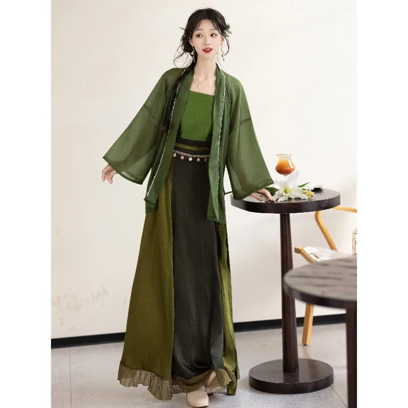 Elegant Improved Song Hanfu Ladies Casual Office Chinese Fashion Suit
Elegant Improved Song Hanfu Ladies Casual Office Chinese Fashion Suit