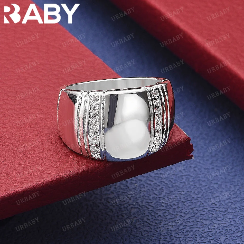 URBABY 925 Sterling Silver Size 7-10 Zircon Wide Flower Ring Fashion Jewelry Charm Grace Noble Wedding Accessories
URBABY 925 Sterling Silver Size 7-10 Zircon Wide Flower Ring Fashion Jewelry Charm Grace Noble Wedding Accessories