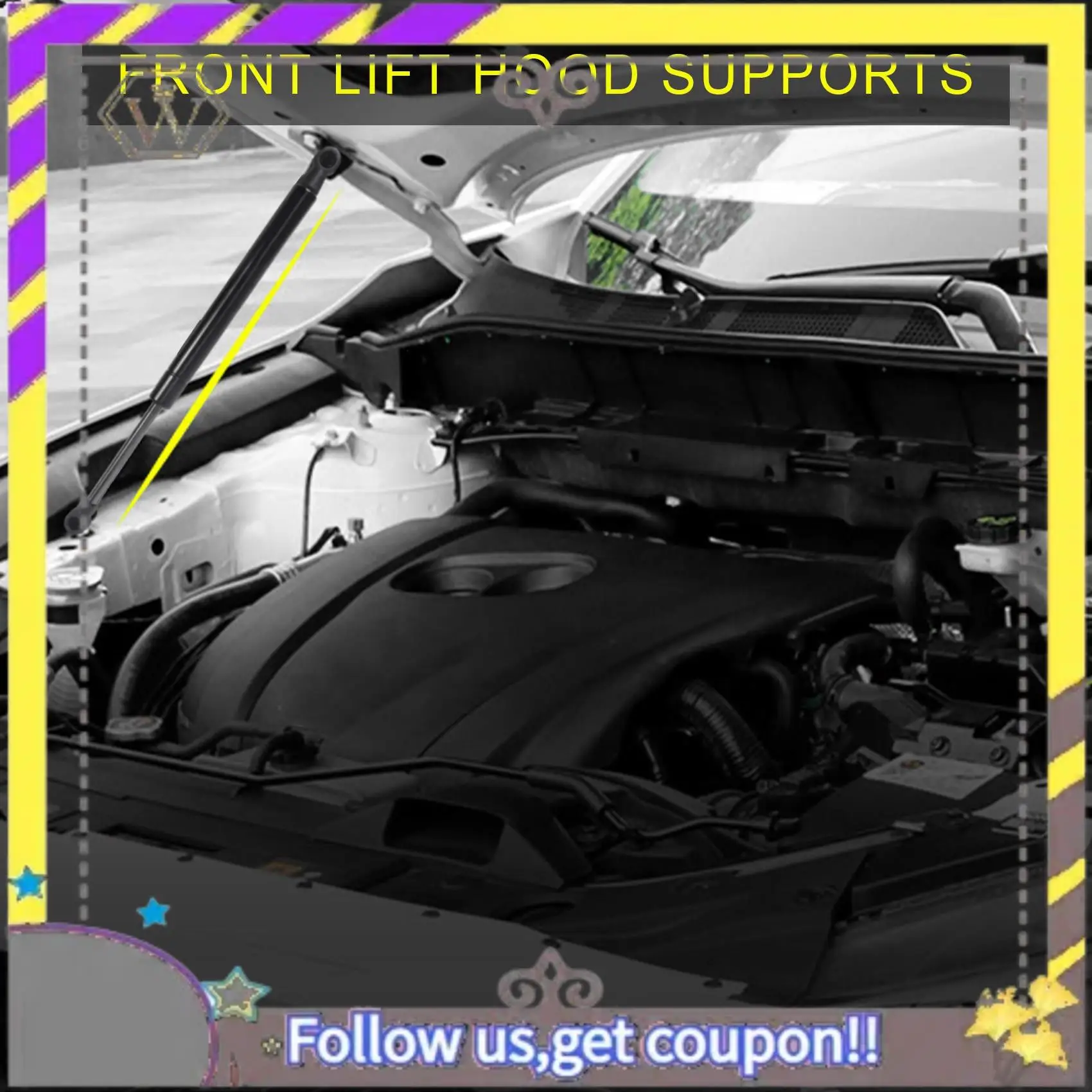 ABXV-2Pcs Car Hood Bonnet Lift Supports Shock Struts For Land Rover Range Rover L322 2003-2012 BKK760010
ABXV-2Pcs Car Hood Bonnet Lift Supports Shock Struts For Land Rover Range Rover L322 2003-2012 BKK760010