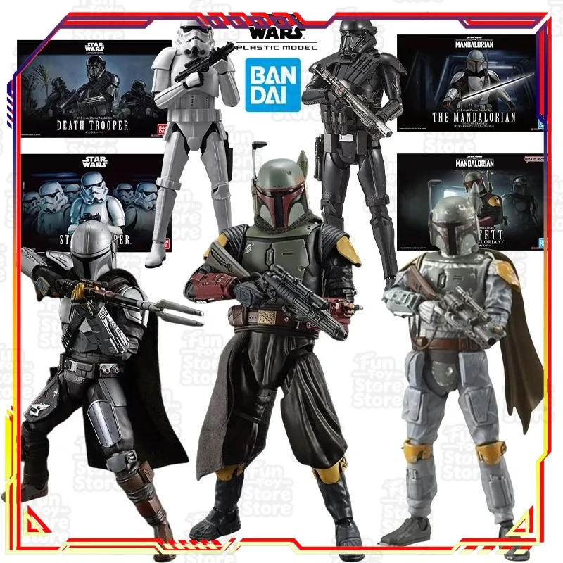 Bandai Star Wars Boba Fett Action Figure 1/12 Scale Collectible Toy with Original Box Clone Trooper Death Trooper The
Bandai Star Wars Boba Fett Action Figure 1/12 Scale Collectible Toy with Original Box Clone Trooper Death Trooper The