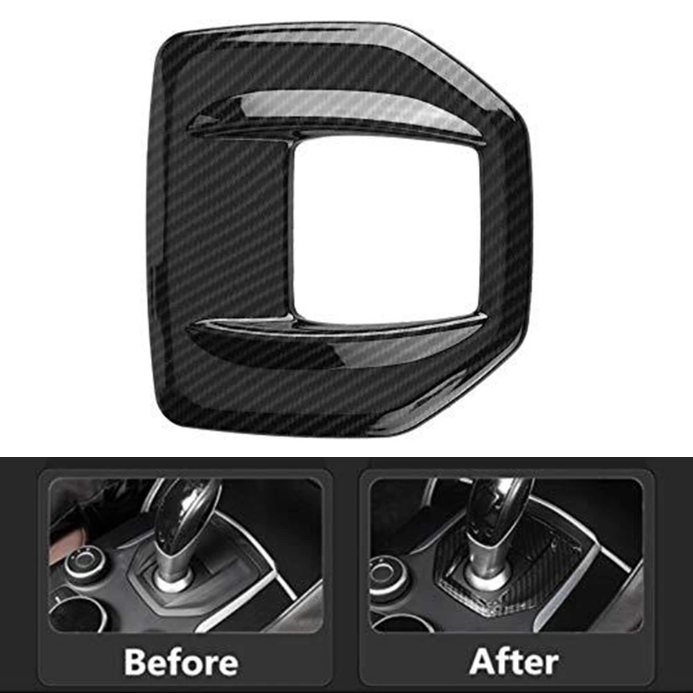 Gear Shift Box Trim Cover For Alfa For Giulia For Stelvio 2017-2019 Carbon Fiber Gear Shift Face Frame ABS Interior Accessories
Gear Shift Box Trim Cover For Alfa For Giulia For Stelvio 2017-2019 Carbon Fiber Gear Shift Face Frame ABS Interior Accessories