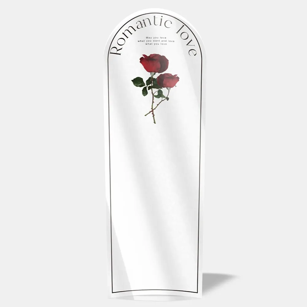 20pcs Romantic Rose Flower Wrapping Bags Transparent Opp Bag Single Bouquet Packaging Bags Waterproof Flower Arrangement Bags
20pcs Romantic Rose Flower Wrapping Bags Transparent Opp Bag Single Bouquet Packaging Bags Waterproof Flower Arrangement Bags