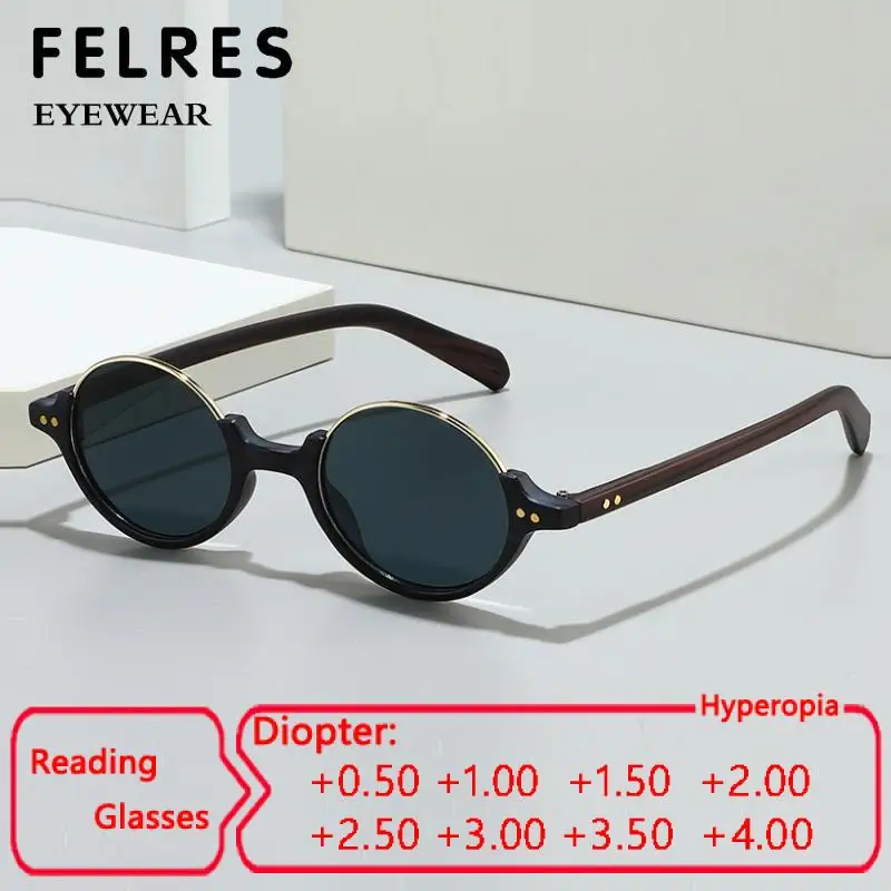Retro Round Half Frame Tinted Reading Sunglasses Women Men Classic Shade Sun Glasses Fashion Leisure Prescription Readers +1.5
Retro Round Half Frame Tinted Reading Sunglasses Women Men Classic Shade Sun Glasses Fashion Leisure Prescription Readers +1.5