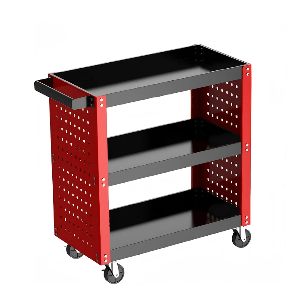 Metal 3-Drawer Tool Cabinet Trolley With Wheels OEM Customizable Anti-Theft & Durable For Workshop Garage Auto Repair
Metal 3-Drawer Tool Cabinet Trolley With Wheels OEM Customizable Anti-Theft & Durable For Workshop Garage Auto Repair