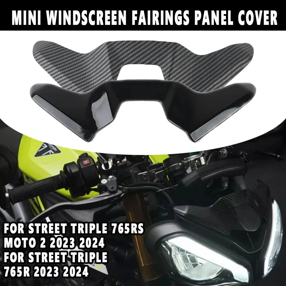 For STREET TRIPLE 765R RS MOTO 2 STREET TRIPLE 765 New Motorcycle Accessories Mini Windshield Decorative Panel
For STREET TRIPLE 765R RS MOTO 2 STREET TRIPLE 765 New Motorcycle Accessories Mini Windshield Decorative Panel