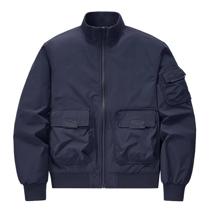 Thickened Fleece Lined Cotton Jacket Men's Winter Outerwear Waterproof Fashion Urban Style Short Length Wool Filled Coat
Thickened Fleece Lined Cotton Jacket Men's Winter Outerwear Waterproof Fashion Urban Style Short Length Wool Filled Coat