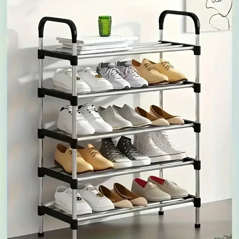 5-Layer Stackable Shoe Storage Rack, Space-Saving Organizer Cabinet for Wardrobe, Hallway, or Corner Home Use
5-Layer Stackable Shoe Storage Rack, Space-Saving Organizer Cabinet for Wardrobe, Hallway, or Corner Home Use