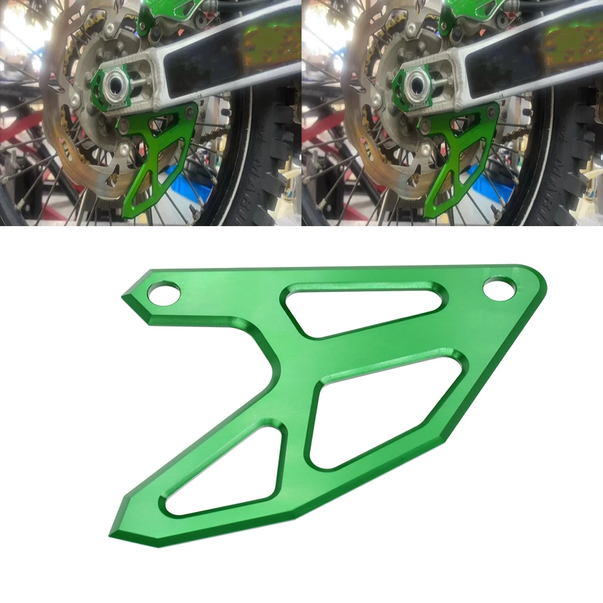 Motocross CNC Rear Brake Disc And Brake Caliper Guard Protector For Kawasaki KX450F 2006-2018 KLX450R 2008-2012 KX250F 2004-2008
Motocross CNC Rear Brake Disc And Brake Caliper Guard Protector For Kawasaki KX450F 2006-2018 KLX450R 2008-2012 KX250F 2004-2008