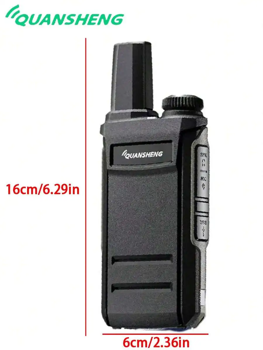 Portable Two-Way Radio For Outdoor Sports Hunting Cycling Mountain Climbing Long Range Communication
Portable Two-Way Radio For Outdoor Sports Hunting Cycling Mountain Climbing Long Range Communication