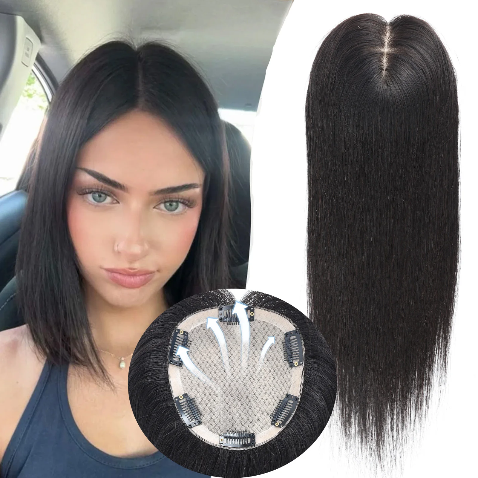 Накладка для волос на шелковой основе, полностью ручной работы, с шелковым верхом, из европейских волос Реми, 12x14 см, из натуральных человеческих волос, мягкая, дышащая, на заколках, для женщин
Накладка для волос на шелковой основе, полностью ручной работы, с шелковым верхом, из европейских волос Реми, 12x14 см, из натуральных человеческих волос, мягкая, дышащая, на заколках, для женщин