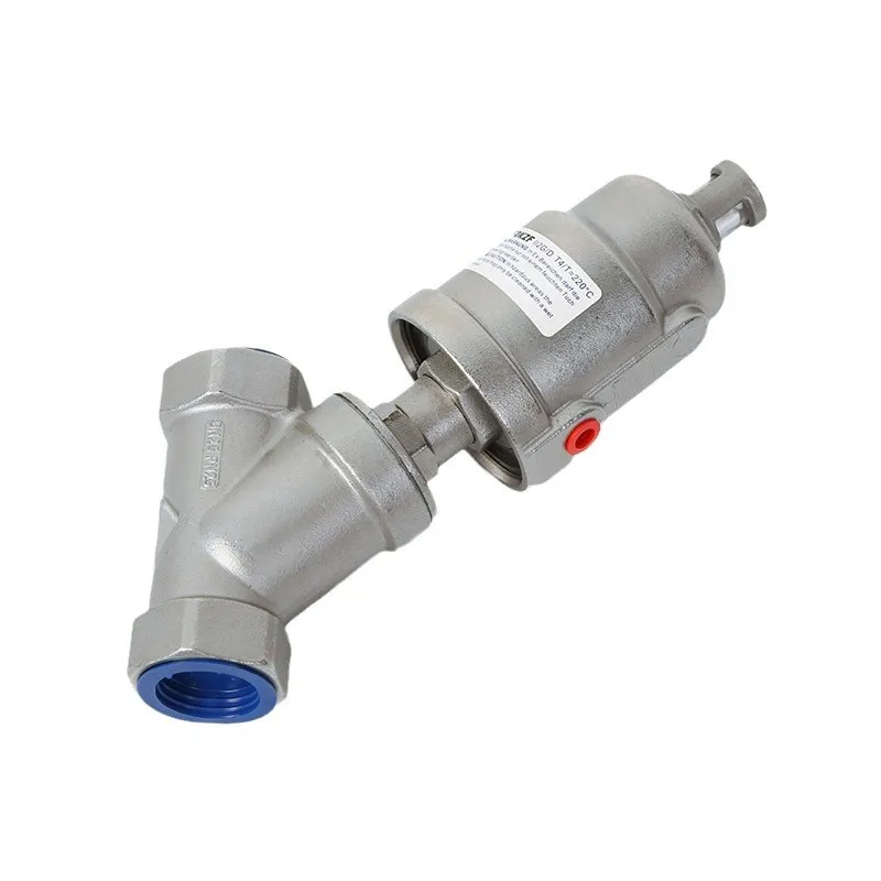 304 Stainless Steel Pneumatic Y-Angle Seat Valve Single Hole Aegis Flange High Temperature
304 Stainless Steel Pneumatic Y-Angle Seat Valve Single Hole Aegis Flange High Temperature