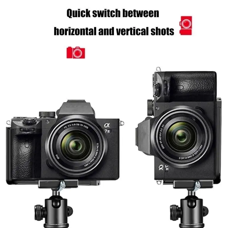 652F DSLR-камера L-образный кронштейн, вертикальный и горизонтальный штатив с быстросъемной пластиной, стабилизатор, штатив,
652F DSLR-камера L-образный кронштейн, вертикальный и горизонтальный штатив с быстросъемной пластиной, стабилизатор, штатив,