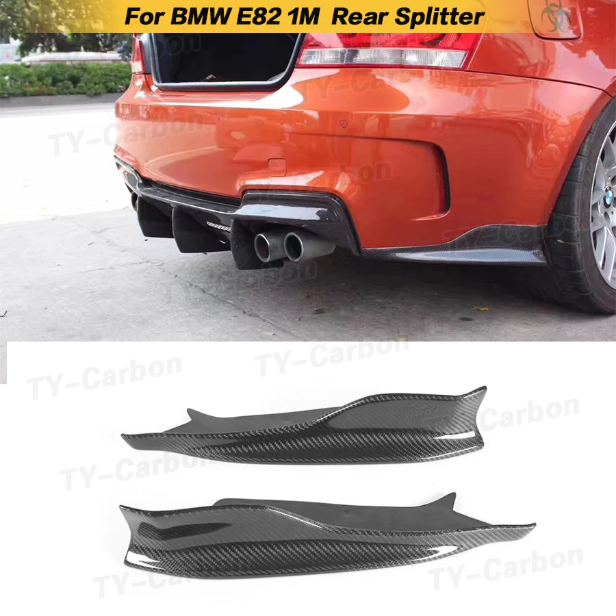 For BWM E82 1-Series M 2011-2013 Rear Bumper Side Splitter Cover Real Carbon Fiber Lower Spoiler Guard Plate Corner Lip FRP
For BWM E82 1-Series M 2011-2013 Rear Bumper Side Splitter Cover Real Carbon Fiber Lower Spoiler Guard Plate Corner Lip FRP