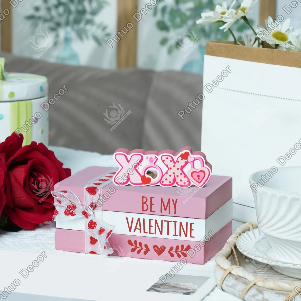 Putuo Decor 4pc Wooden Sign Table Decor, Desktop Decoration for Home Farmhouse Living Room Cafe , Valentine's Day Gifts
Putuo Decor 4pc Wooden Sign Table Decor, Desktop Decoration for Home Farmhouse Living Room Cafe , Valentine's Day Gifts