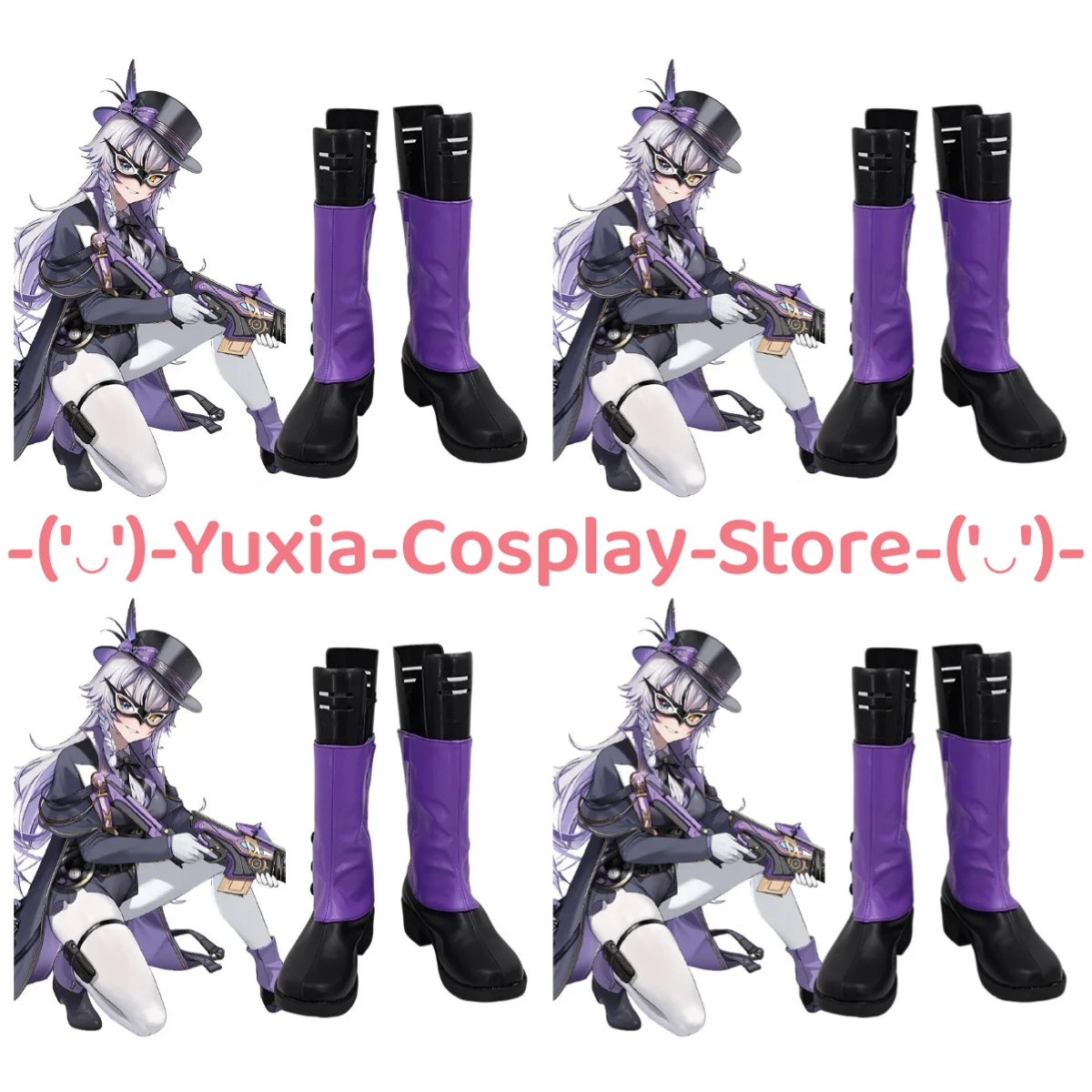 Юксиакосплей! Обувь для косплея Goddess Phantom, реквизит для персонажей игры в стиле аниме, ботинки из искусственной кожи, карнавальный костюм на Хэллоуин
Юксиакосплей! Обувь для косплея Goddess Phantom, реквизит для персонажей игры в стиле аниме, ботинки из искусственной кожи, карнавальный костюм на Хэллоуин