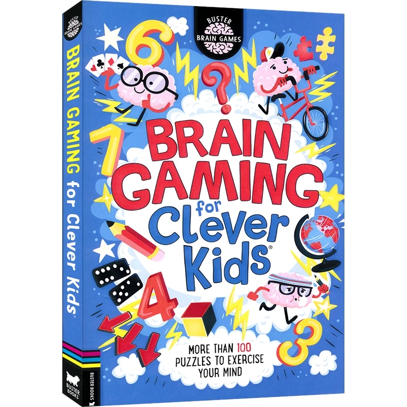 Clever Kids Brain Games and Mental Math Book 100+ Puzzles for Kids Children's Logical Thinking Activity Book Holiday Gift
Clever Kids Brain Games and Mental Math Book 100+ Puzzles for Kids Children's Logical Thinking Activity Book Holiday Gift