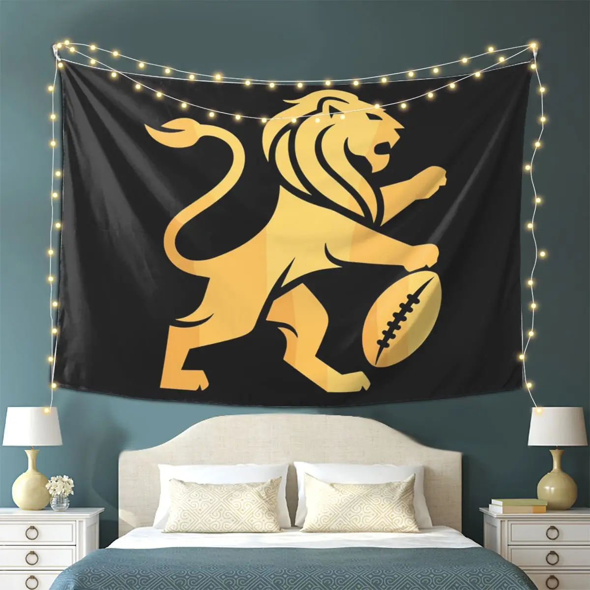 Brisbane Lions Tapestry Wall Hanging Aesthetic Home Decoration Tapestries for Dorm Room
Brisbane Lions Tapestry Wall Hanging Aesthetic Home Decoration Tapestries for Dorm Room