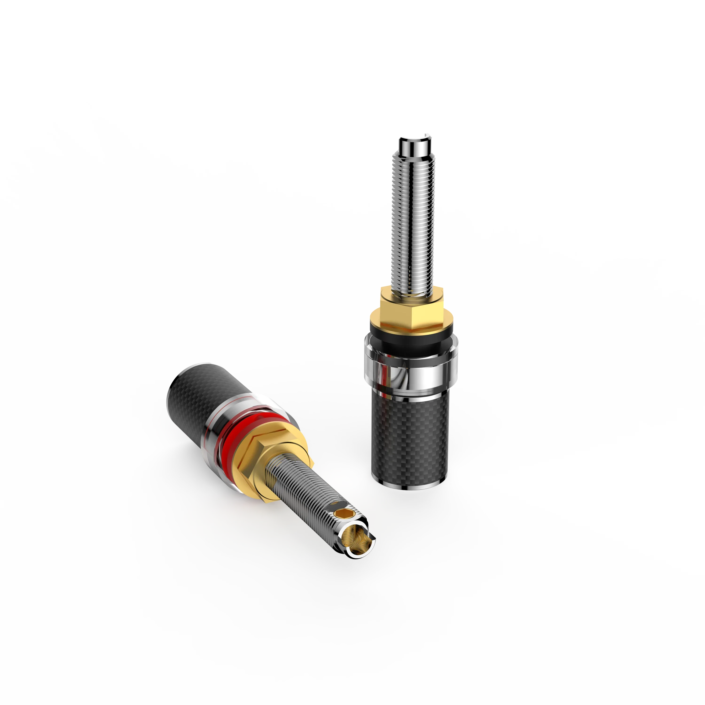 Viborg BP614R Speaker Terminal Binding Posts Pure Copper Carbon Fiber High-End Audio System Long Terminals
Viborg BP614R Speaker Terminal Binding Posts Pure Copper Carbon Fiber High-End Audio System Long Terminals