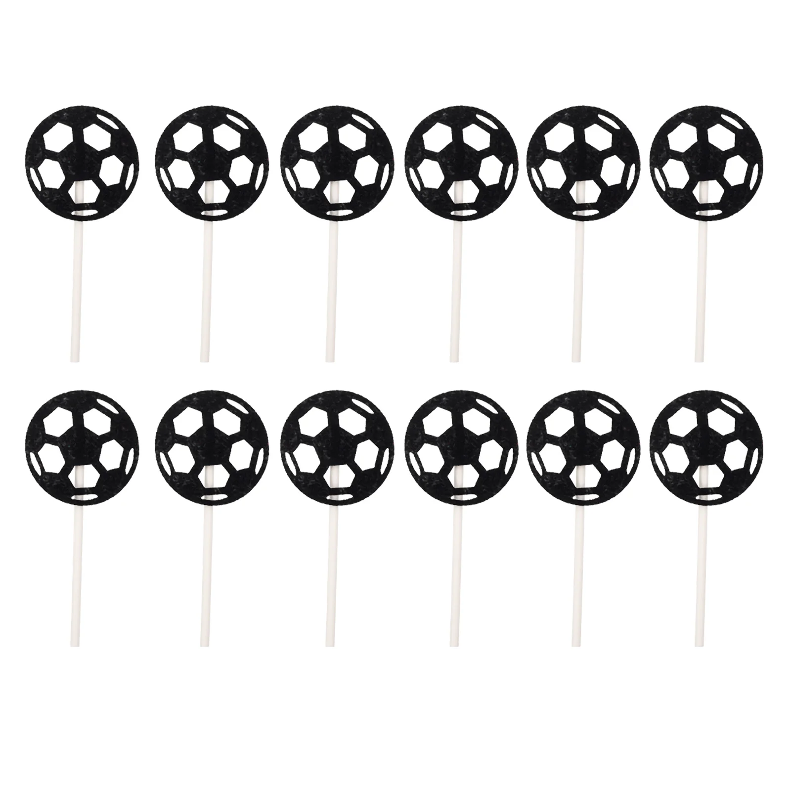 12 Pcs Football Cake Inserts Dessert Toppers Soccer Themed Cupcake Birthday Party Supplies Creative Design Safe Material
12 Pcs Football Cake Inserts Dessert Toppers Soccer Themed Cupcake Birthday Party Supplies Creative Design Safe Material