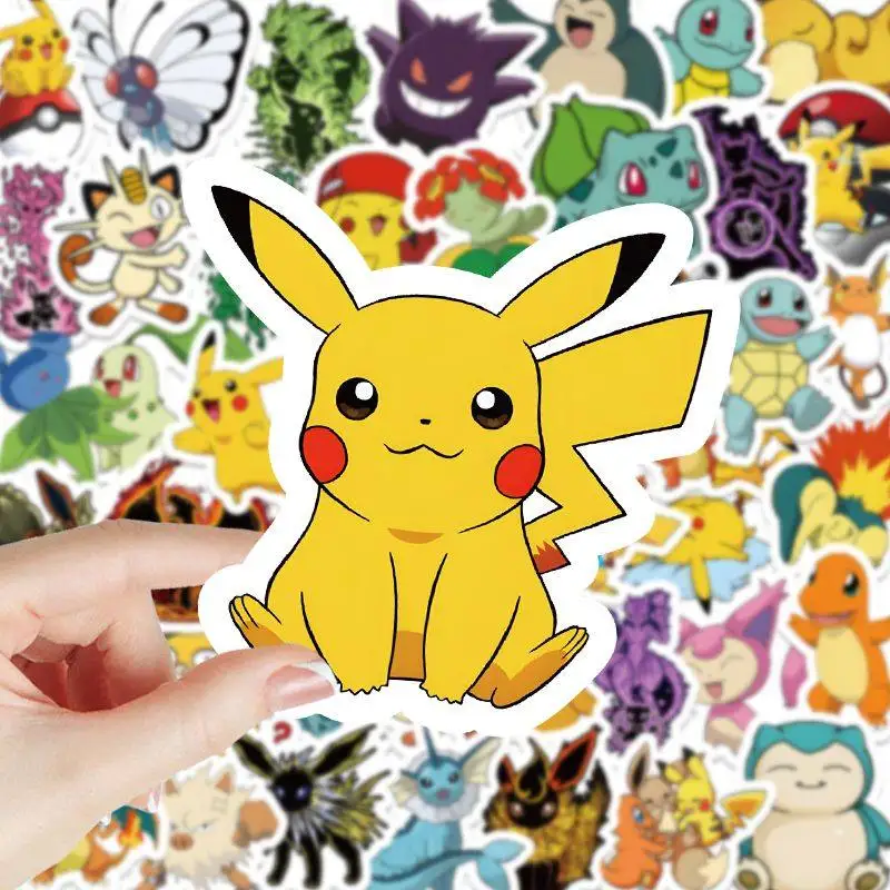 Hot Sale 200 Sheets Pokemon Stickers Set No Repeat Waterproof Decals for DIY Scrapbook Laptop Luggage Skateboard Gift for Fans
Hot Sale 200 Sheets Pokemon Stickers Set No Repeat Waterproof Decals for DIY Scrapbook Laptop Luggage Skateboard Gift for Fans