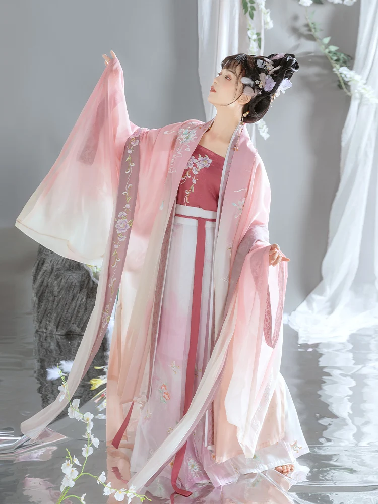 Оригинальный дизайн Hanfu Song Dynas с вышивкой, большая юбка све irt adient Hundred Fold, женская юбка из полиэстера премиум-класса
Оригинальный дизайн Hanfu Song Dynas с вышивкой, большая юбка све irt adient Hundred Fold, женская юбка из полиэстера премиум-класса