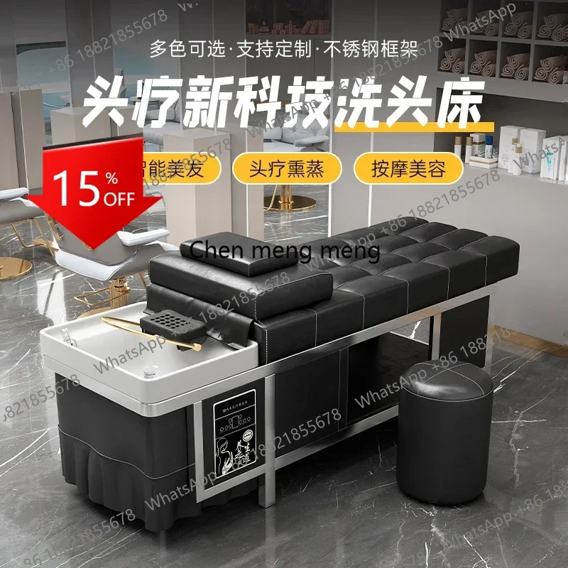 E153 Thai Style Head Spa Shampoo Chairs Barber Shop Luxury Comfort Ergonomics Shampoo Bed Nordic Salon Furniture Silla Peluqueri
E153 Thai Style Head Spa Shampoo Chairs Barber Shop Luxury Comfort Ergonomics Shampoo Bed Nordic Salon Furniture Silla Peluqueri