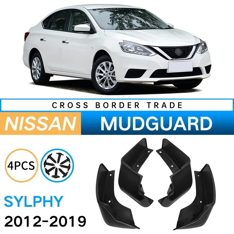 Car Auto Fender Mud Flaps Splash Guards Mudguard for Nissan Sylphy 2012–2019 Complete Wheel Mud Guard Set 4Pcs
Car Auto Fender Mud Flaps Splash Guards Mudguard for Nissan Sylphy 2012–2019 Complete Wheel Mud Guard Set 4Pcs