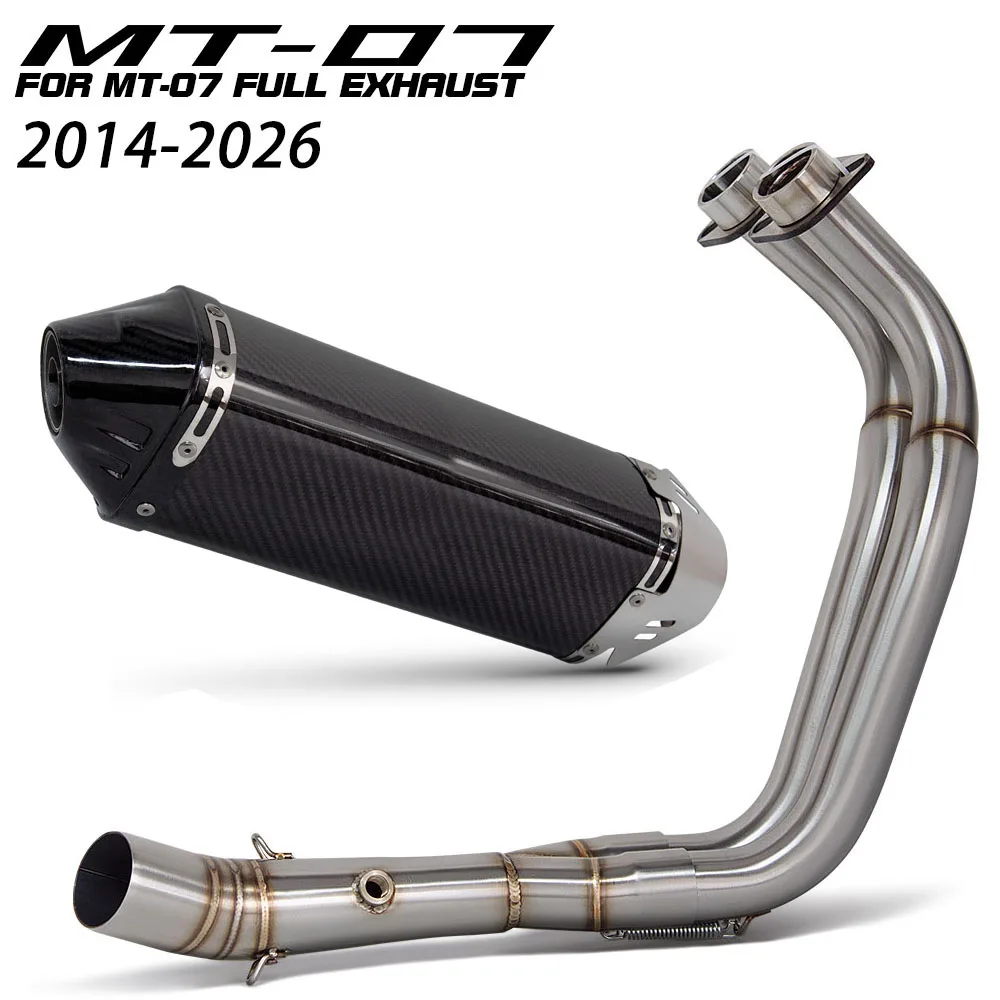Tracer700 Exhaust System For Yamaha YZF-R7 MT07 FZ07 XSR700 Tracer 7/GT 2014-2026 Motorcycle Exhausts Header Tube TRC-GP Muffler
Tracer700 Exhaust System For Yamaha YZF-R7 MT07 FZ07 XSR700 Tracer 7/GT 2014-2026 Motorcycle Exhausts Header Tube TRC-GP Muffler