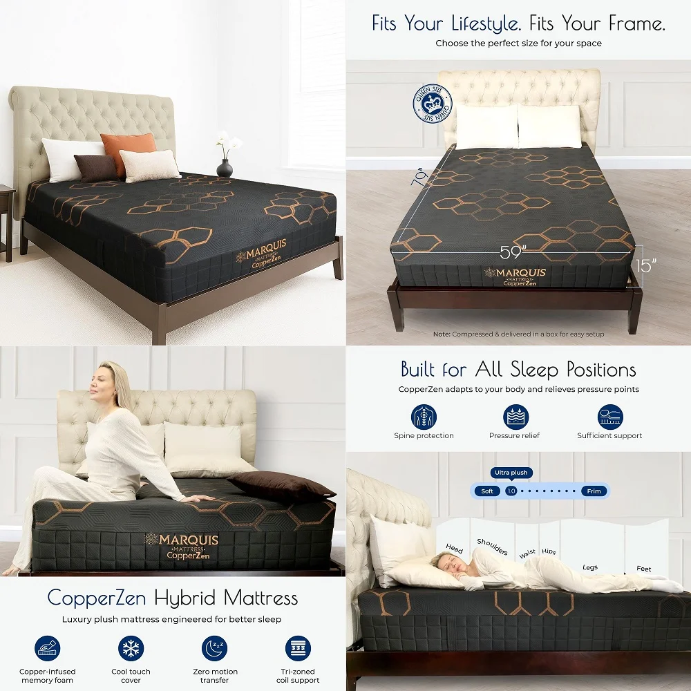 King Size Mattress 8 Inch, Medium Firm Memory Foam Mattress in a Box for Back Pain Relief, Cool Sleep with Gel Foam, Removeable
King Size Mattress 8 Inch, Medium Firm Memory Foam Mattress in a Box for Back Pain Relief, Cool Sleep with Gel Foam, Removeable