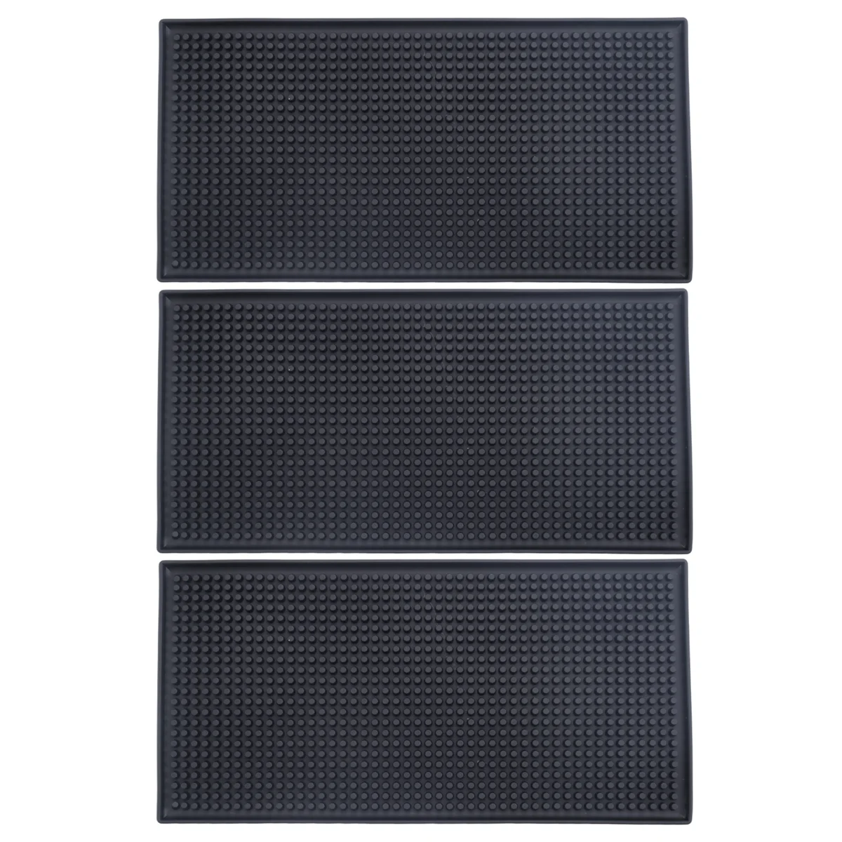 MCGS-3 Pack Black Bar Mat Spill Mat Glass Drying Mat Cocktail Mixing Service Mat for Counter Top(12inch(L) x 6inch(W))
MCGS-3 Pack Black Bar Mat Spill Mat Glass Drying Mat Cocktail Mixing Service Mat for Counter Top(12inch(L) x 6inch(W))