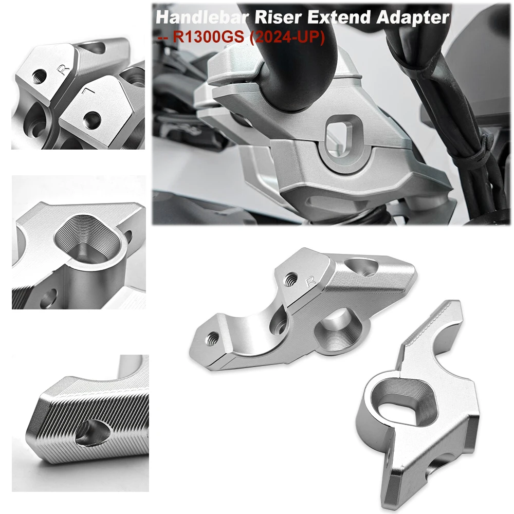 Motorcycle Handlebar Riser Drag Handle Bar Mount Handle Clamp Extend Adapter For BMW R1300GS R 1300 GS 2024 2025
Motorcycle Handlebar Riser Drag Handle Bar Mount Handle Clamp Extend Adapter For BMW R1300GS R 1300 GS 2024 2025