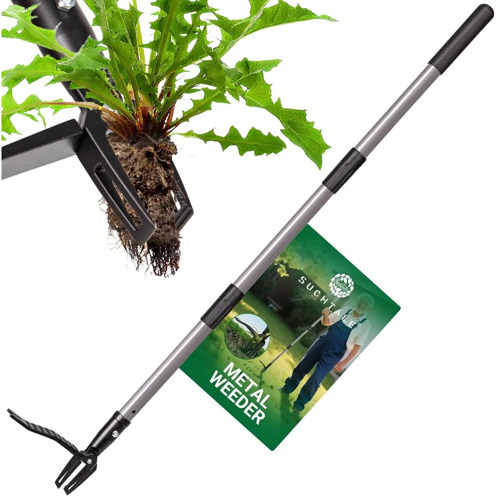 Stand Up Metal Weeder Long Handle Heavy Duty Pincer Claw Pulls Weeds from Root Without Bending
Stand Up Metal Weeder Long Handle Heavy Duty Pincer Claw Pulls Weeds from Root Without Bending