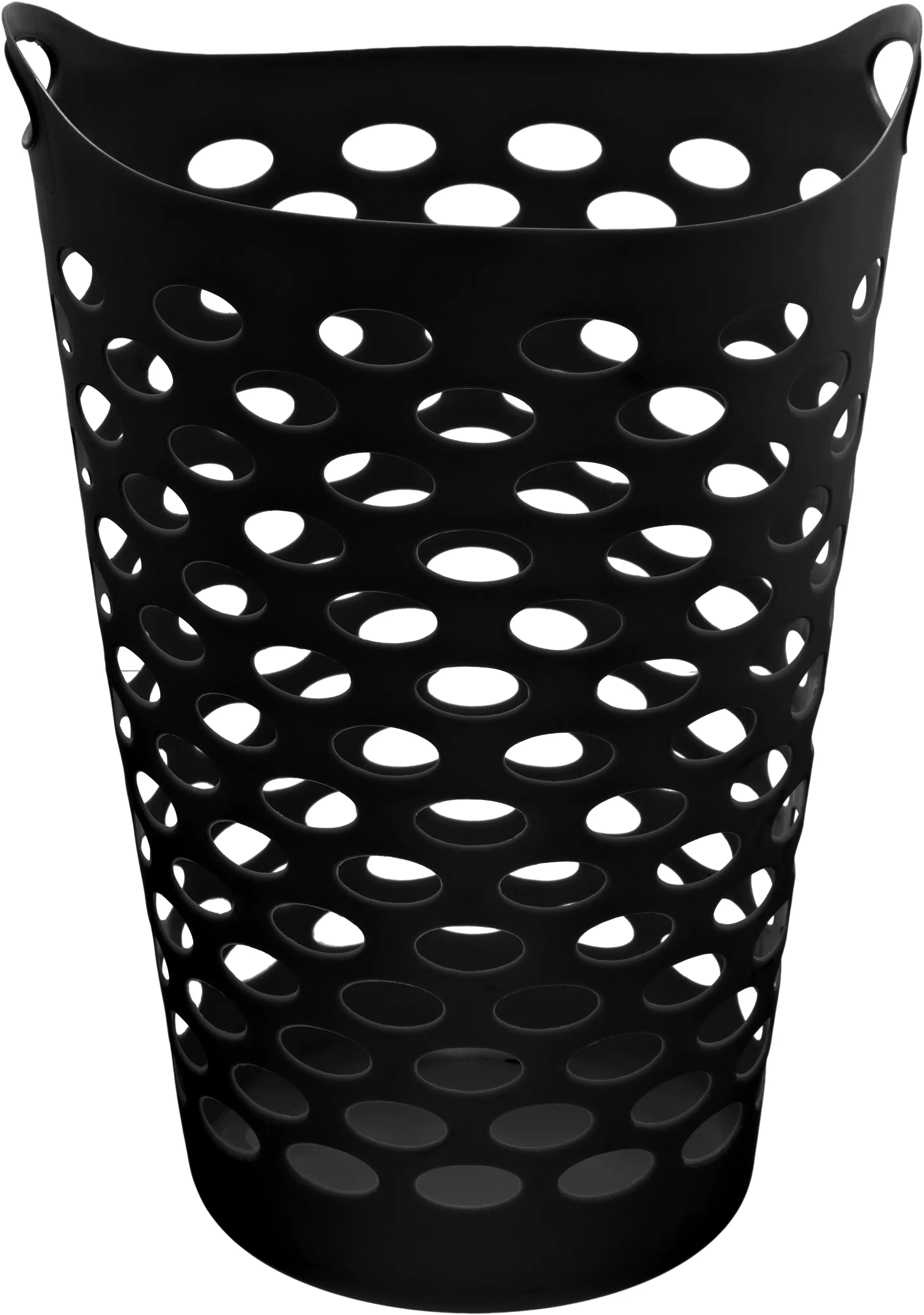 Корзина для белья с гибкими ручками, черная, для взрослых
Корзина для белья с гибкими ручками, черная, для взрослых