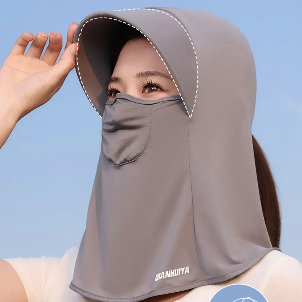 Thin UV Protection Sunscreen Face Cover Dustproof Solid Color Ice Silk Mask Face Protection Elastic UV Protection Veil Hiking
Thin UV Protection Sunscreen Face Cover Dustproof Solid Color Ice Silk Mask Face Protection Elastic UV Protection Veil Hiking
