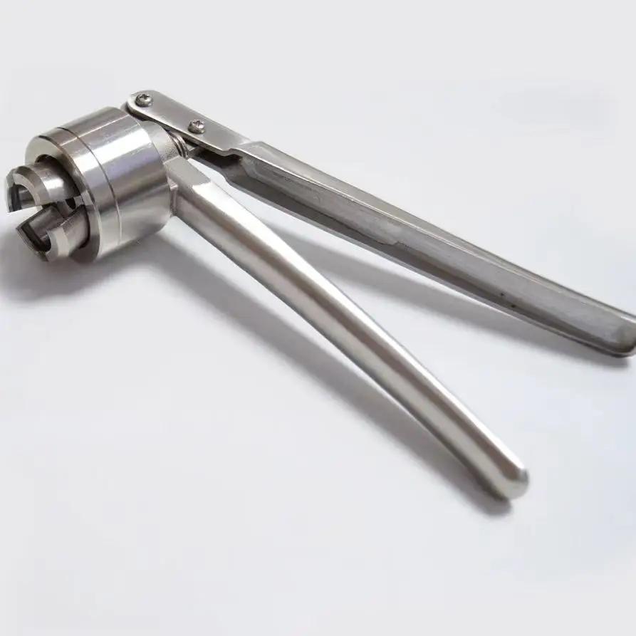 Manual Crimping Tool for Glass Vials, Stainless Steel Bottle Capper for Oral Liquid & Injection Vials, Lab Sealing Pliers
Manual Crimping Tool for Glass Vials, Stainless Steel Bottle Capper for Oral Liquid & Injection Vials, Lab Sealing Pliers