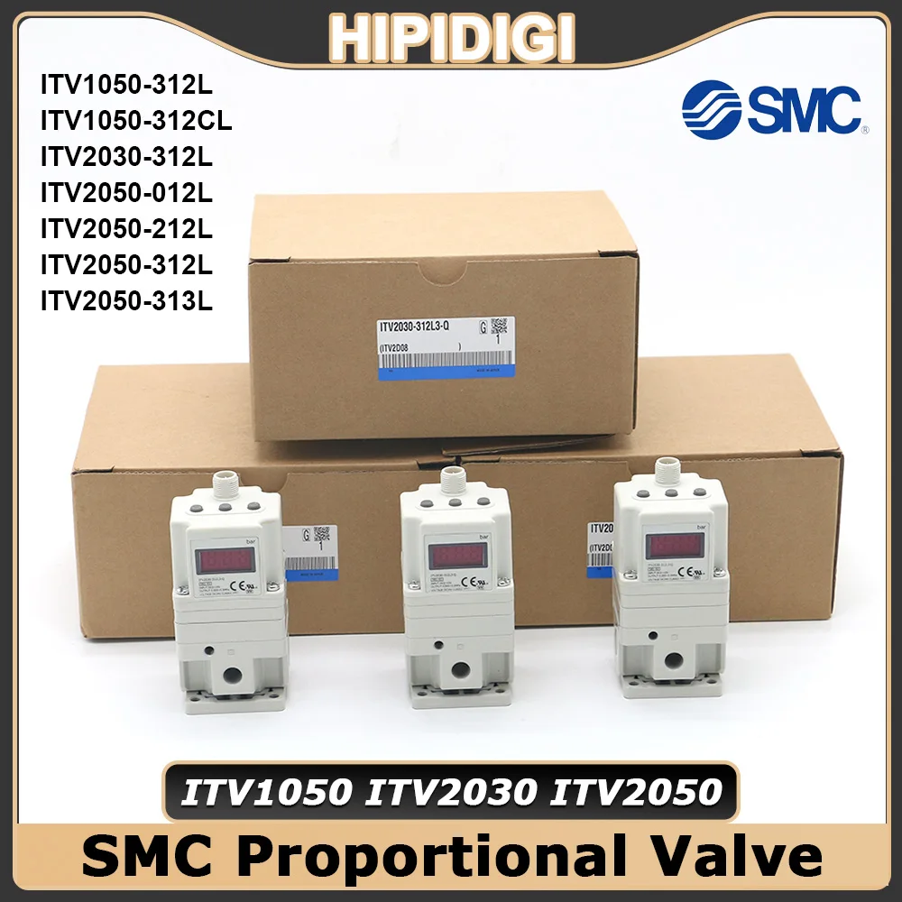 SMC Proportional Valve ITV1050 312L ITV2030-312L ITV2050 312L Electro-Pneumatic Pressure Regulator for Laser Cutting Machine
SMC Proportional Valve ITV1050 312L ITV2030-312L ITV2050 312L Electro-Pneumatic Pressure Regulator for Laser Cutting Machine