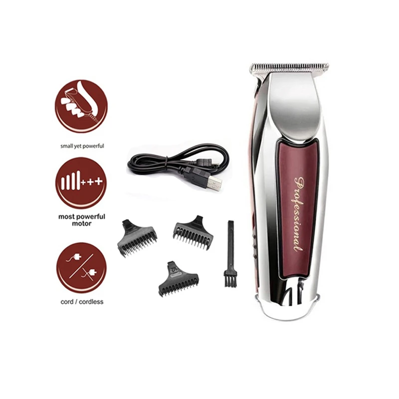 Professional Rechargeable Haircut Hair Cutting Machine Trimmer for Men Cordless Hair Clipper Electric Shaver Beard Barber
Professional Rechargeable Haircut Hair Cutting Machine Trimmer for Men Cordless Hair Clipper Electric Shaver Beard Barber