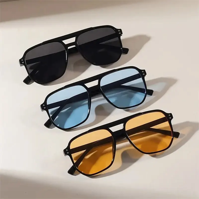 Retro Sunglasses Beach Eye Protection Black Shades Glasses Summer Decor Punk Square Frame Sunglasses Anti-UV Travel Accessories
Retro Sunglasses Beach Eye Protection Black Shades Glasses Summer Decor Punk Square Frame Sunglasses Anti-UV Travel Accessories